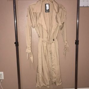 Beige Trench Coat